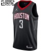 Camiseta Niños Houston Rockets Kevin Porter JR 3 2022-23 Jordan Statement Edition Negro Swingman